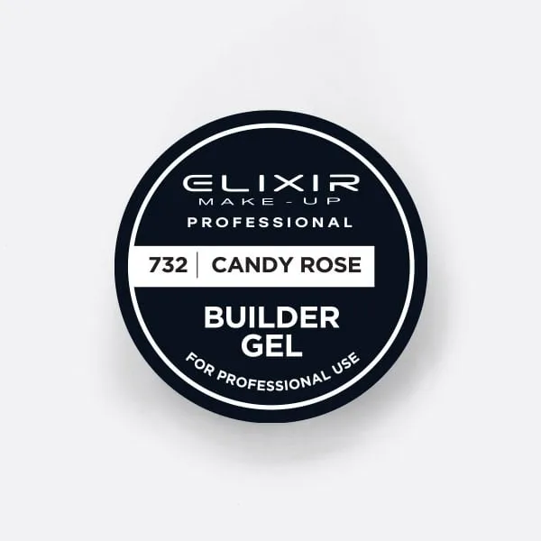 Élixir Builder Gel #732 gel construction CandyRose 30g