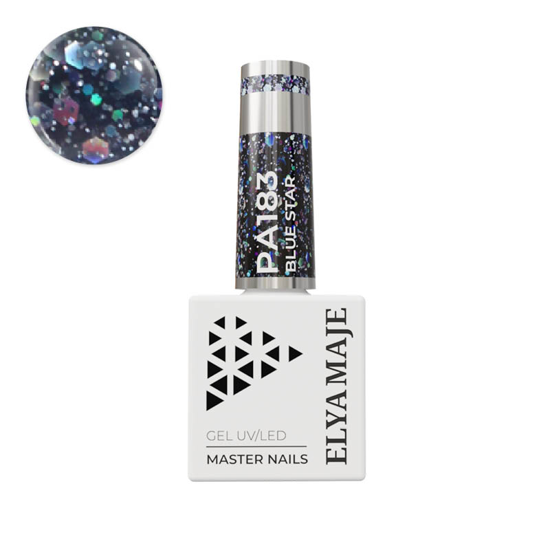 Elyamaje N°183 Blue Star vernis semi-permanent