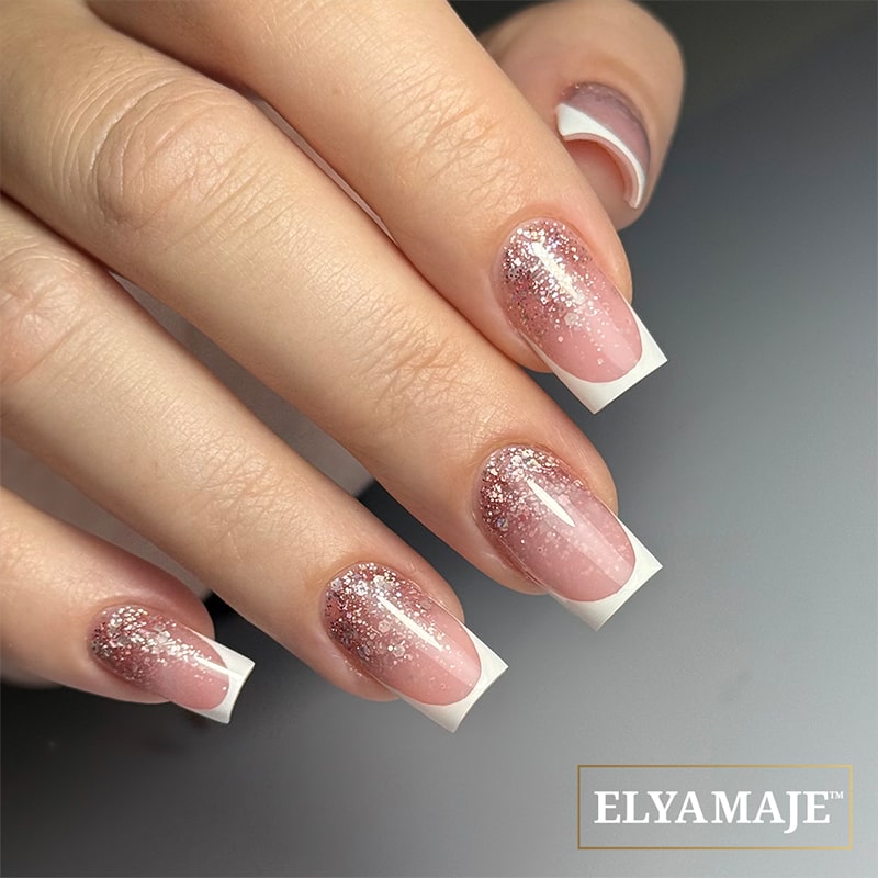 Elyamaje N°174 Nude Diamond vernis semi-permanent nude