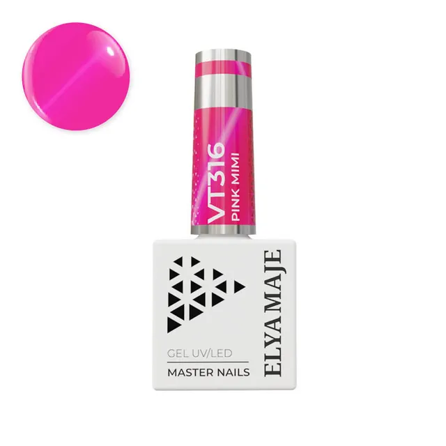 Elyamaje Vitrail N°316 Pink Mimi Vernis translucide