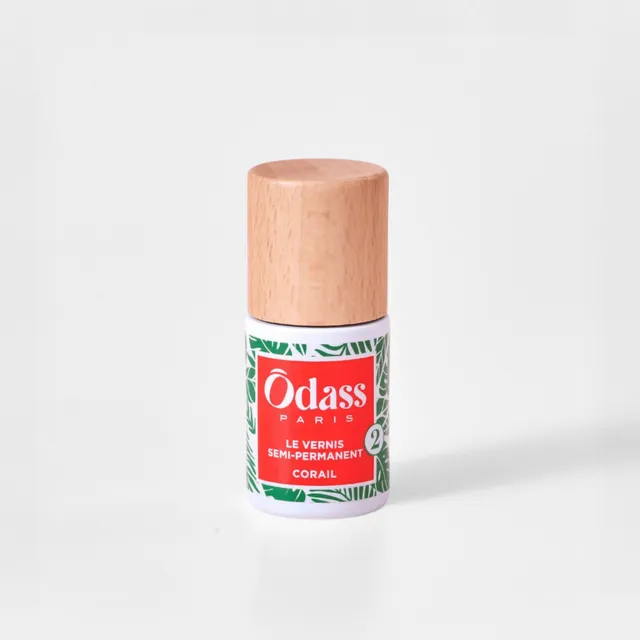 Ôdass Paris Corail vernis semi-permanent biosourcé 10ml