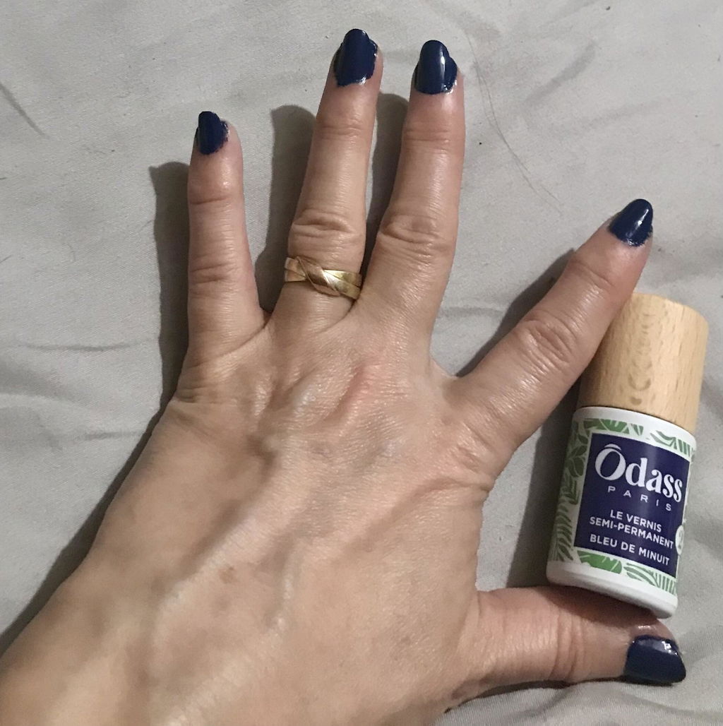 Ôdass Paris Bleu de Minuit vernis semi-permanent 10 ml bleu nuit