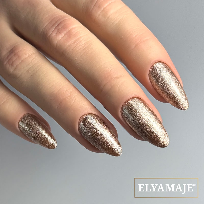 Elyamaje N°169 Pink Bronze vernis semi-permanent rosé