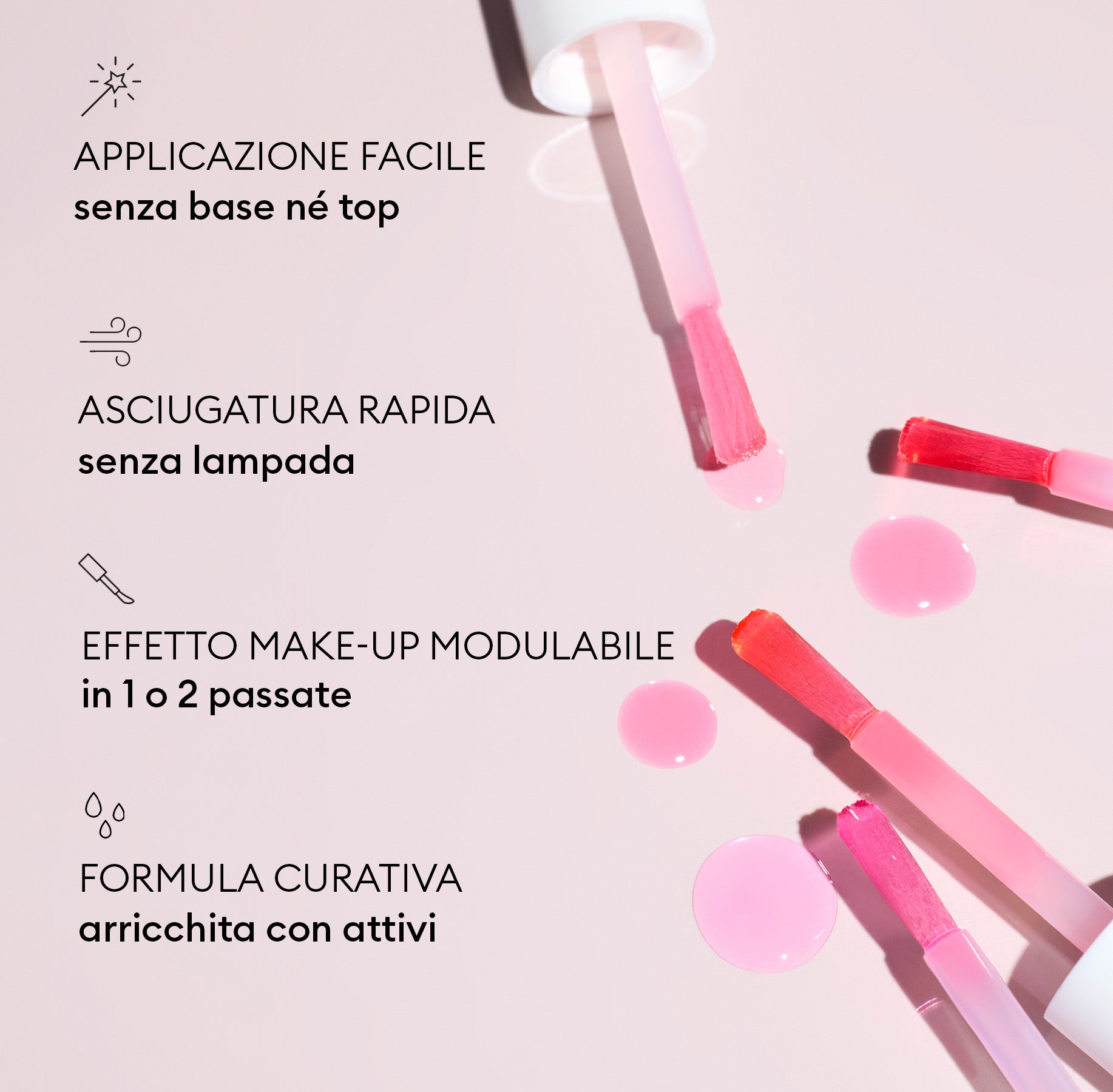 Manucurist Active Glow Raspberry vernis soin gloss