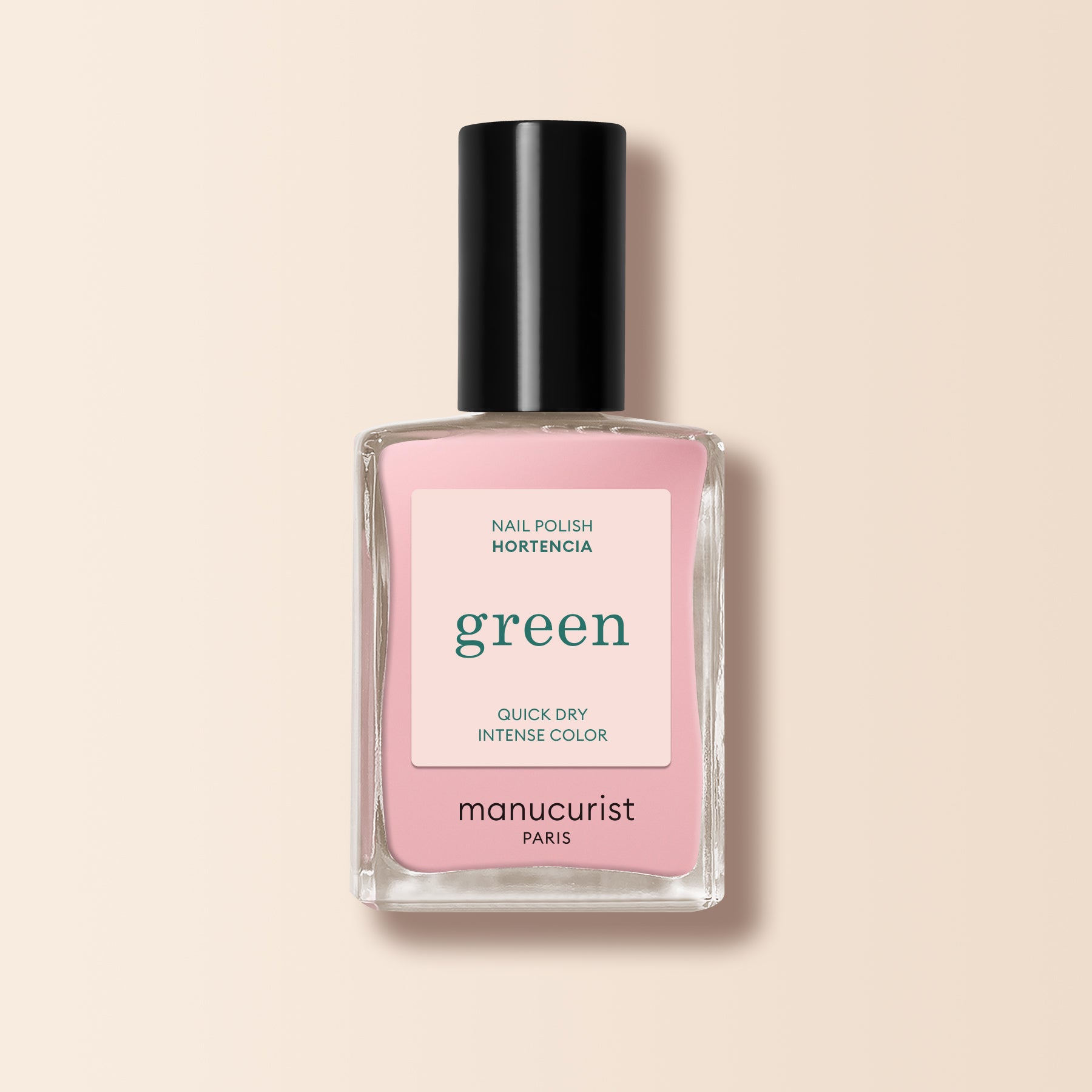 Manucurist Green vernis Hortencia rose pâle transparent