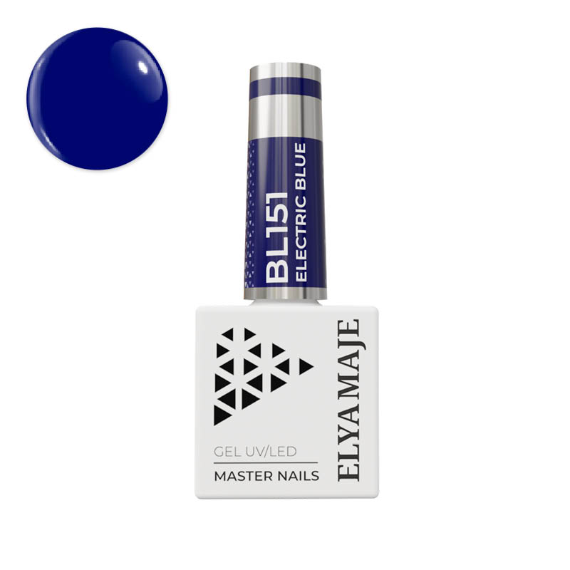 Elyamaje N°151 Electric Blue vernis semi-permanent vif