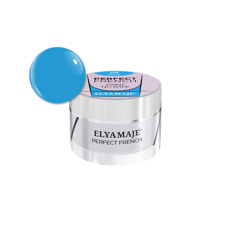 Elyamaje Perfect French 08 Blue gel paint 5g trait fin
