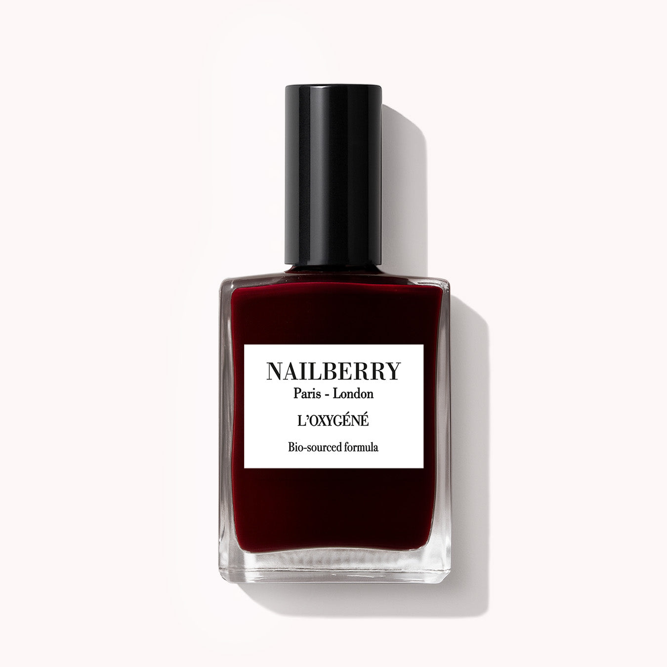 Nailberry L'Oxygéné Kirsch Kiss vernis 14ml cerise opaque