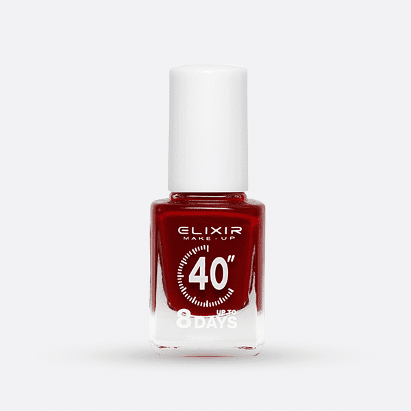 Élixir 40 Secondes #019 vernis séchage rapide grenat