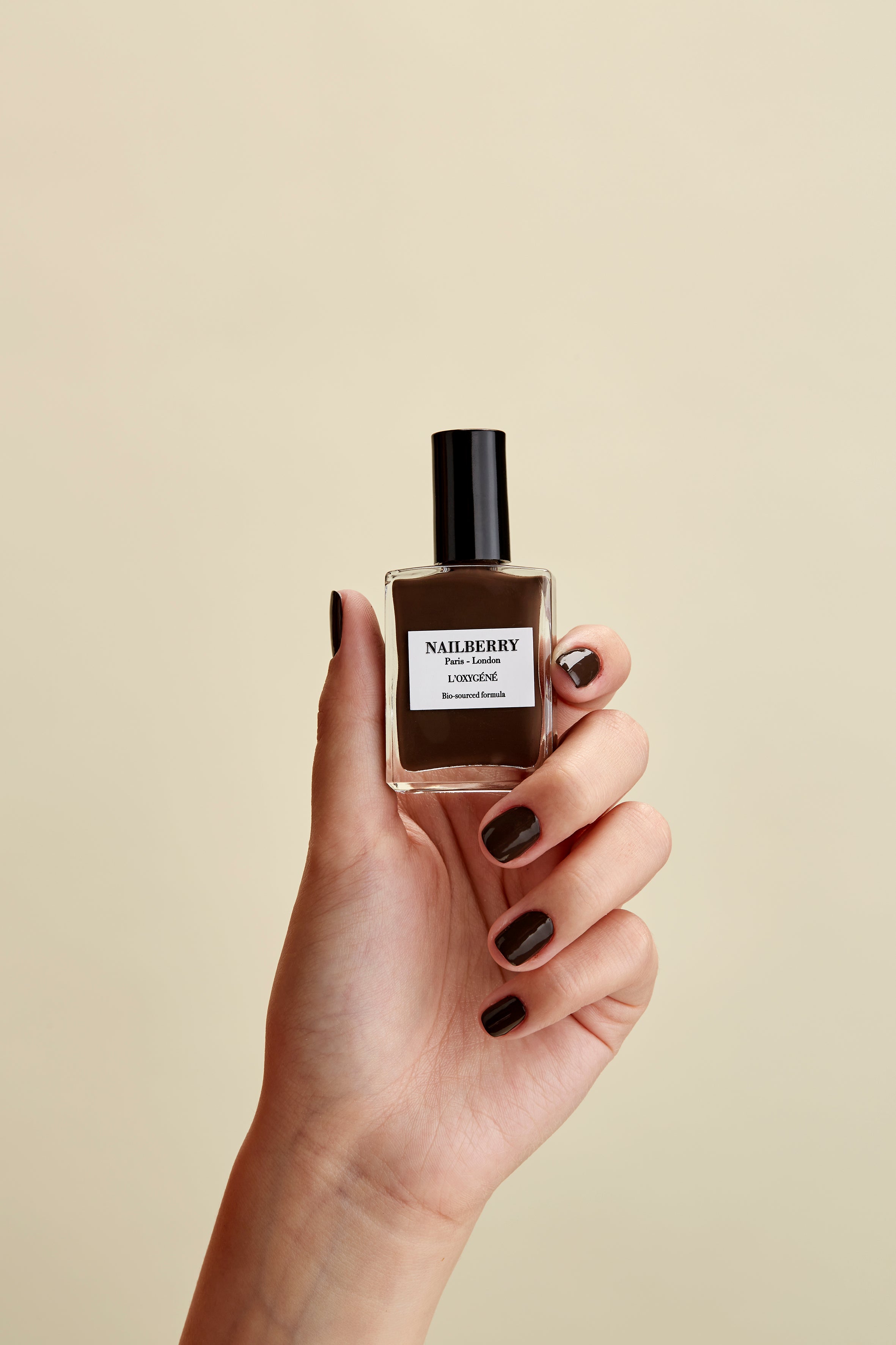 Nailberry L'Oxygéné Hot Coco vernis 14 ml marron opaque