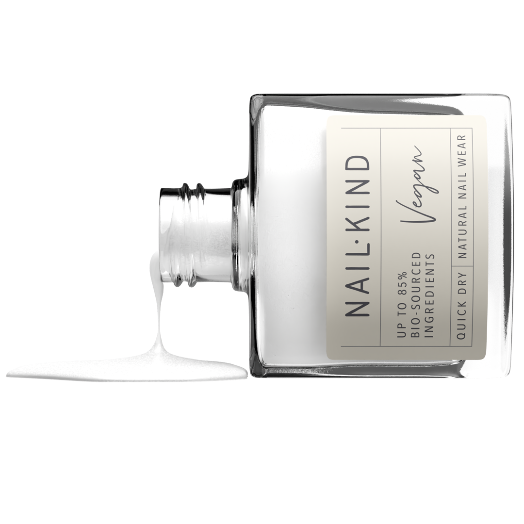 NAIL KIND The Colour Squad Glazed Donut vernis à ongles blanc nacré