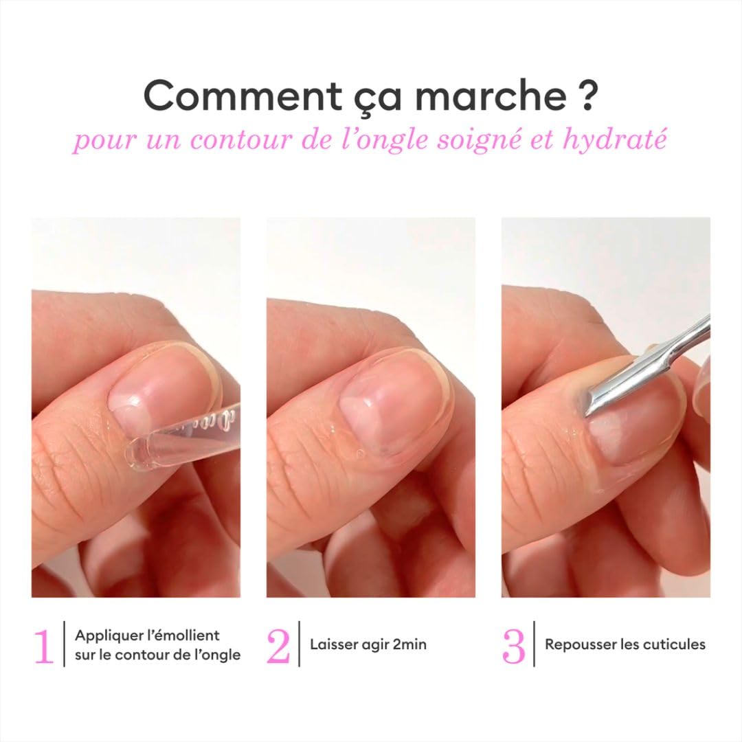 Manucurist Émollient Efficace gel cuticules transparent 15 ml
