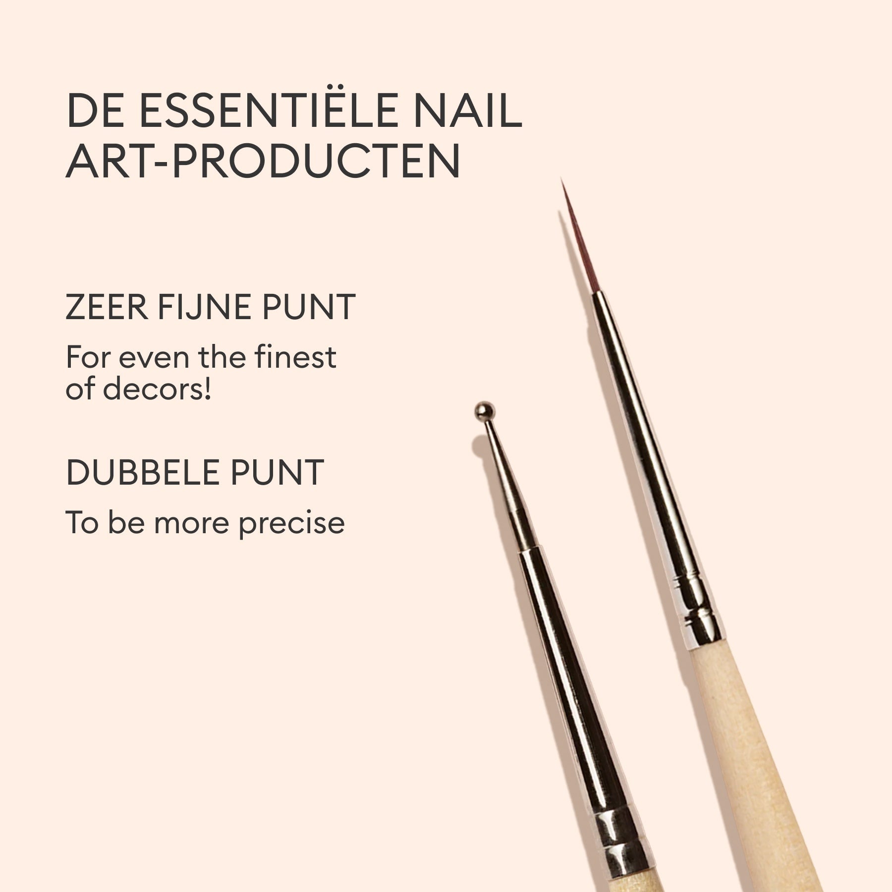 Manucurist Duo Dotting Tool et pinceau liner nail art