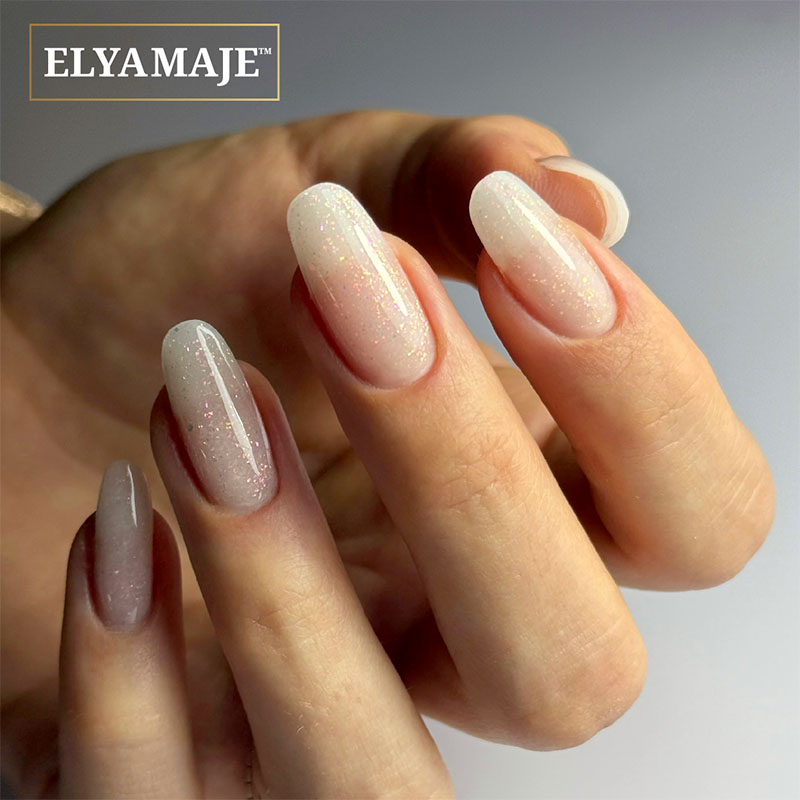 Elyamaje Flake Creamy Gel N°05 Nude Beige gel construction