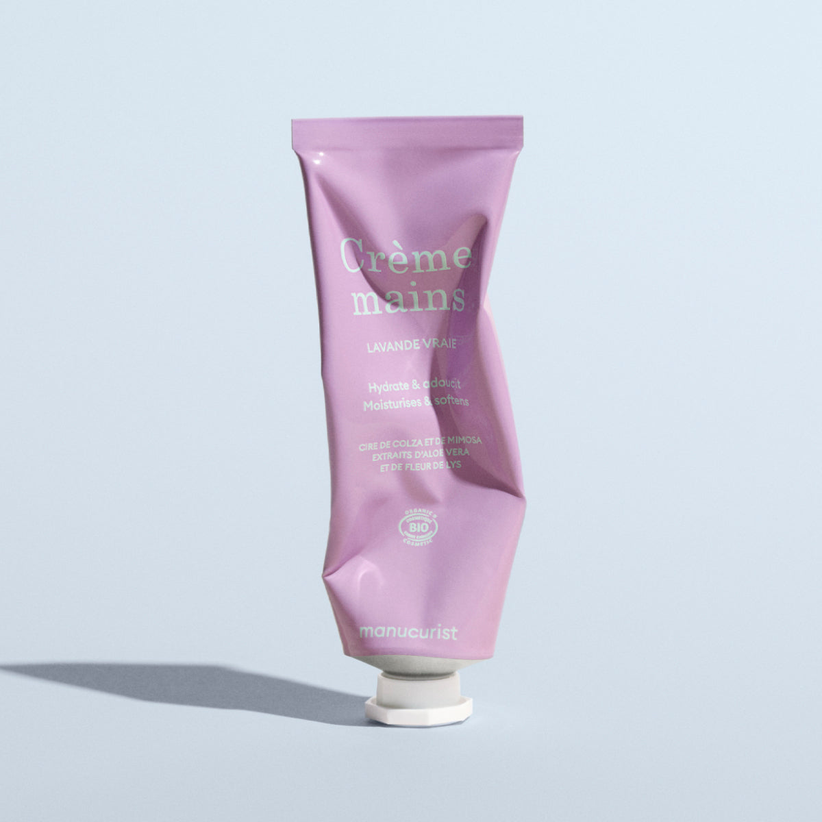 Manucurist Crème Mains Lavande Vraie Cosmos Organic soin bio
