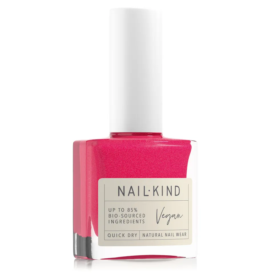 NAIL KIND The Colour Squad Sunset Illusion vernis rose pailleté