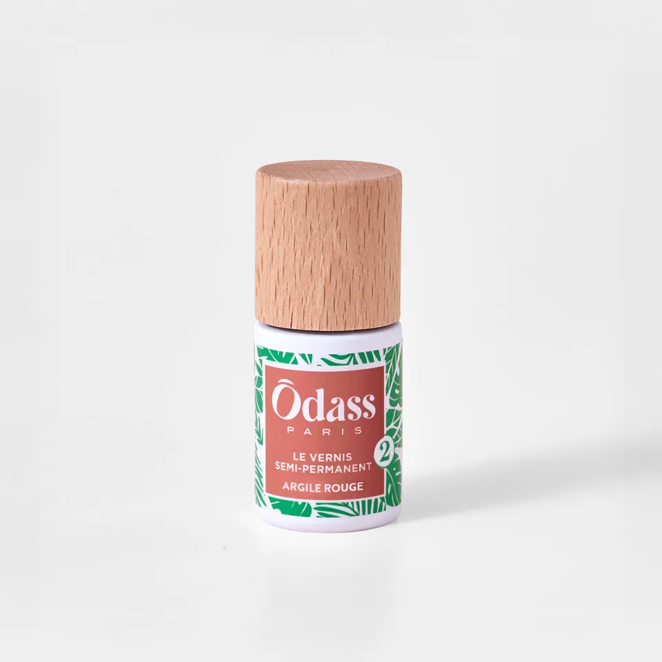 Ôdass Paris semi-permanent vernis argile rouge 10 ml biosourcé