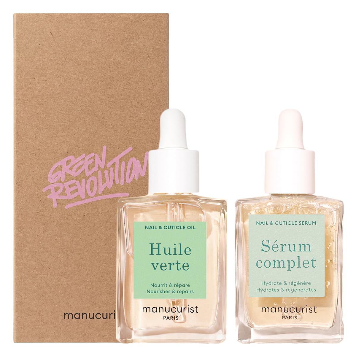 Manucurist Rescue Kit coffret soins ongles abîmés 3 soins