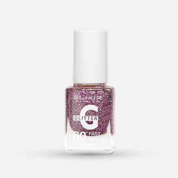 Élixir Glitter #182 vernis à ongles Fast Dry séchage 60 secondes