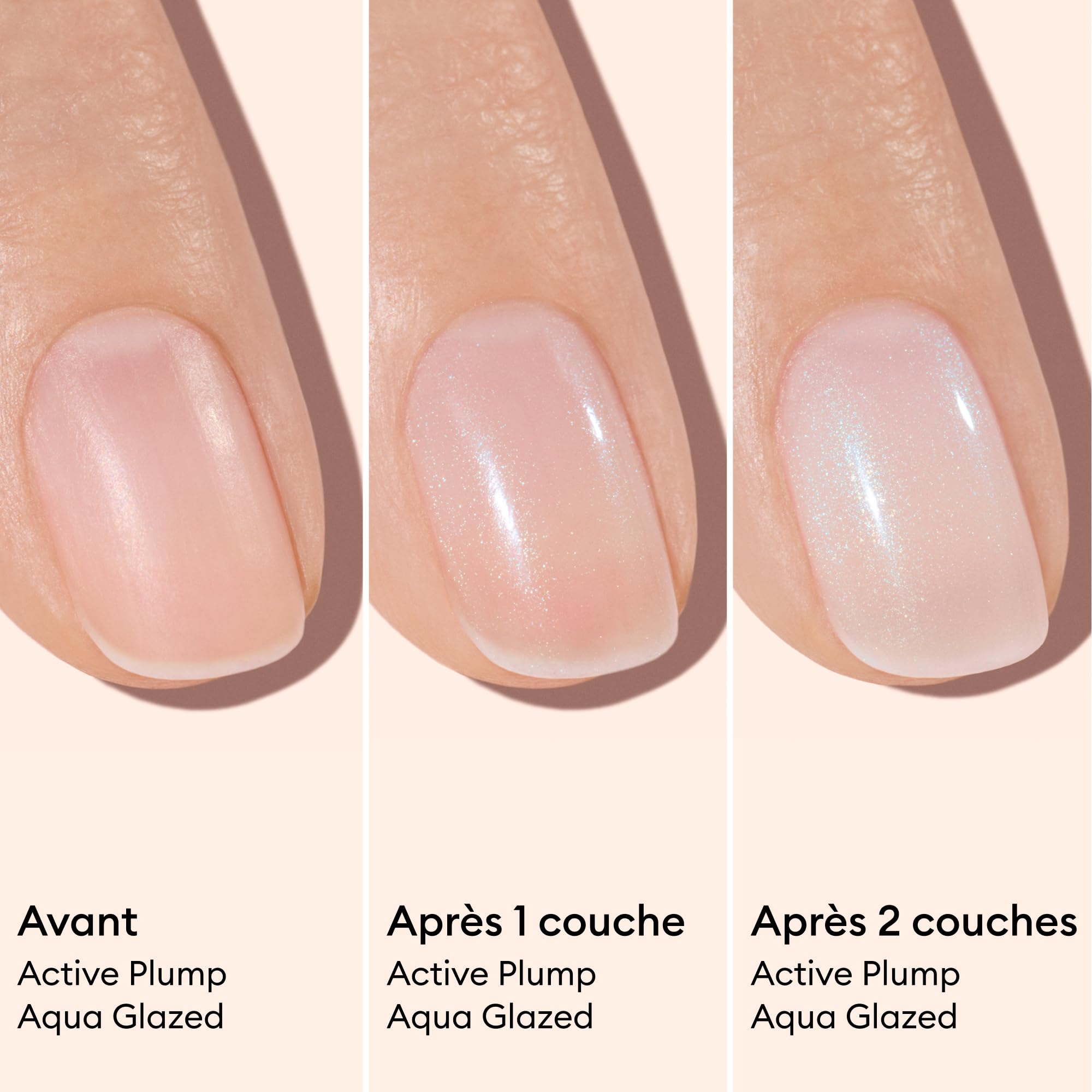 Manucurist Active Plump Aqua Glazed vernis soin 15ml