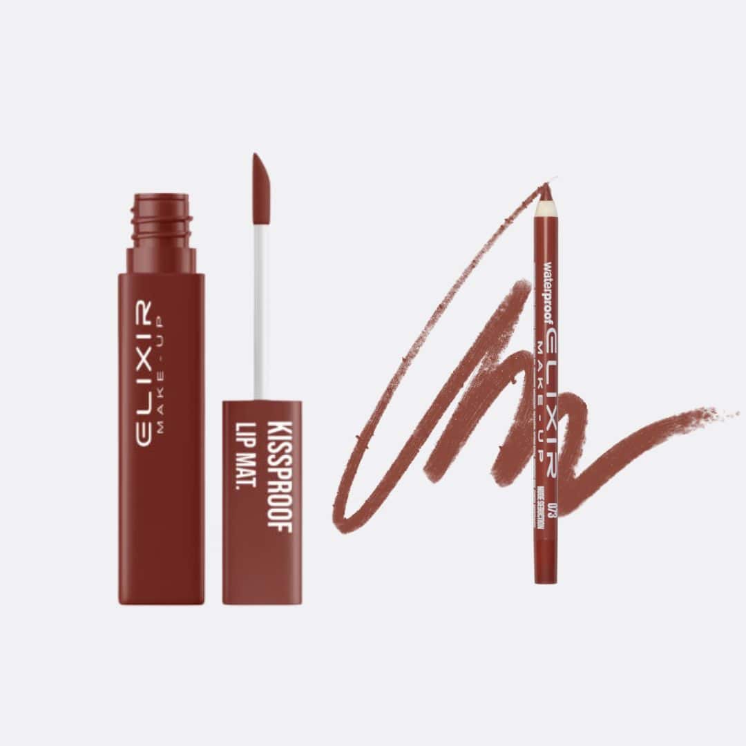 Élixir Kissproof Sifnos combo lèvres crayon et rouge brillant