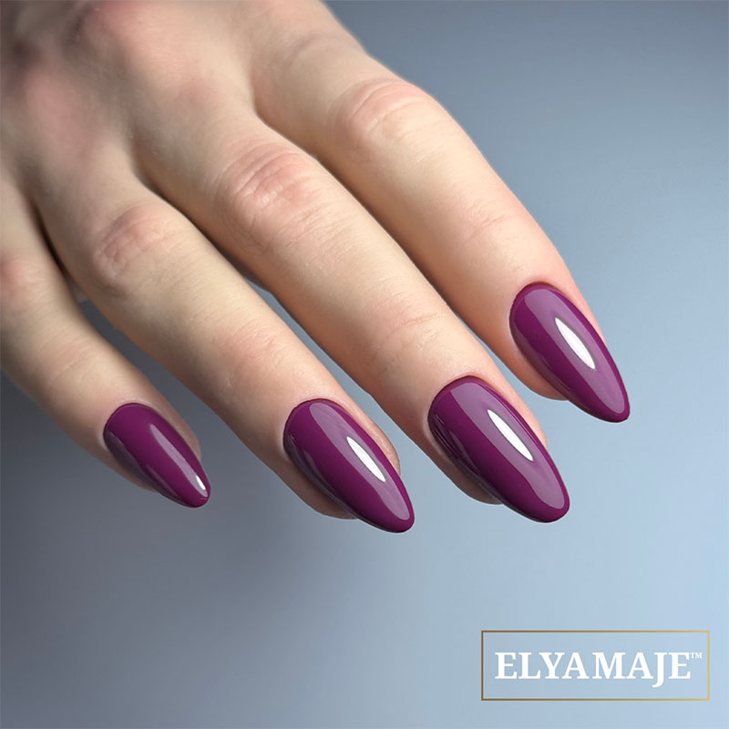 Elyamaje N°109 Purple Flowers vernis semi-permanent lilas