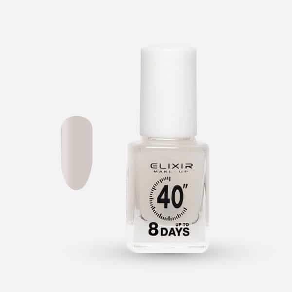 Élixir 40" #123 vernis top coat mat séchage rapide