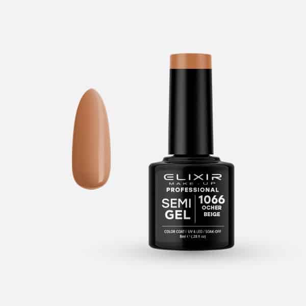 Élixir Semi Gel Vernis Semi-Permanent #1066 Ocher Beige 8ml