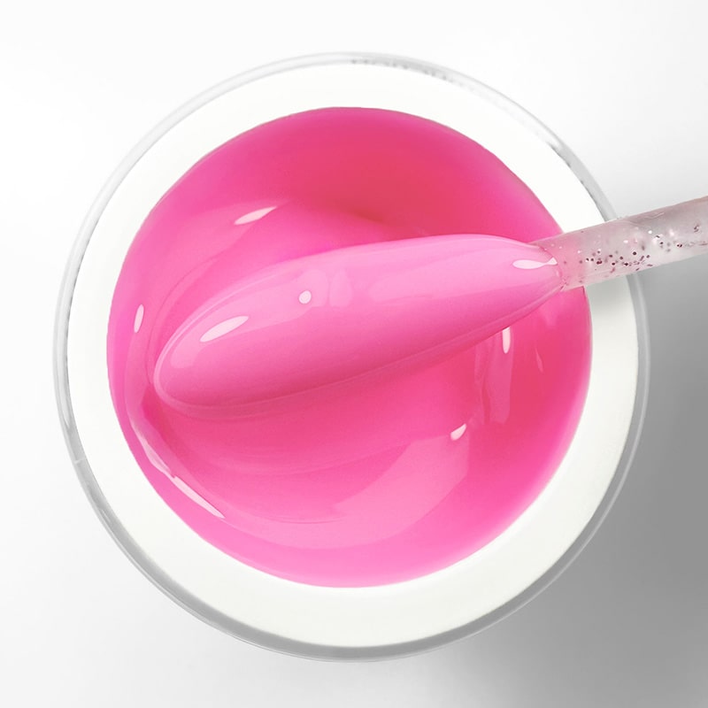 Elyamaje Fuchsia Flame n°10 Color Creamy Gel construction UV LED