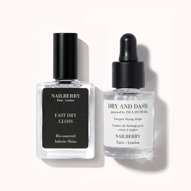 Nailberry The No-Wait Duo soin ongles séchage rapide