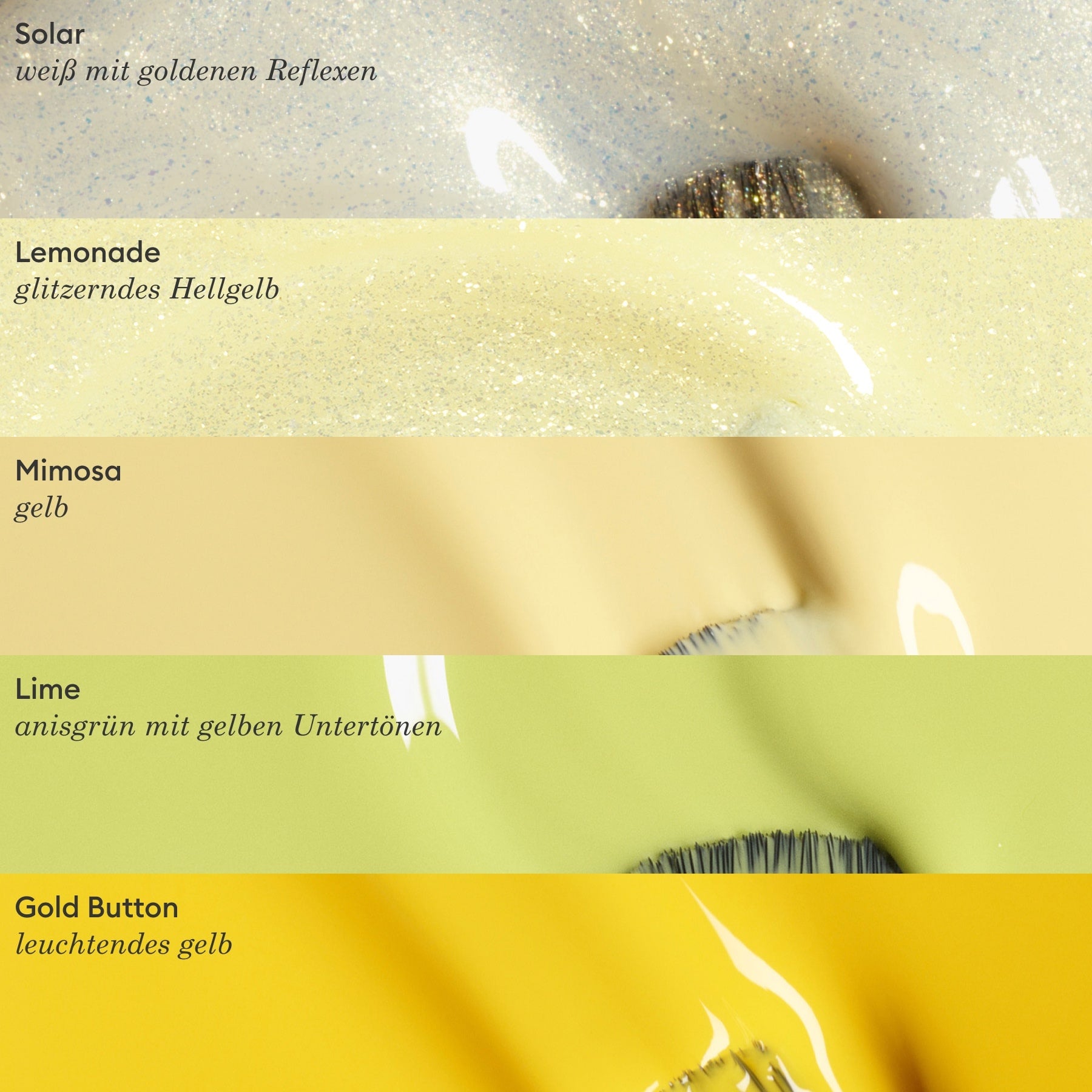 Manucurist Green Gold Button vernis jaune vif