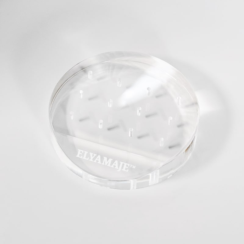 Elyamaje support embouts ponceuse 12 places rond