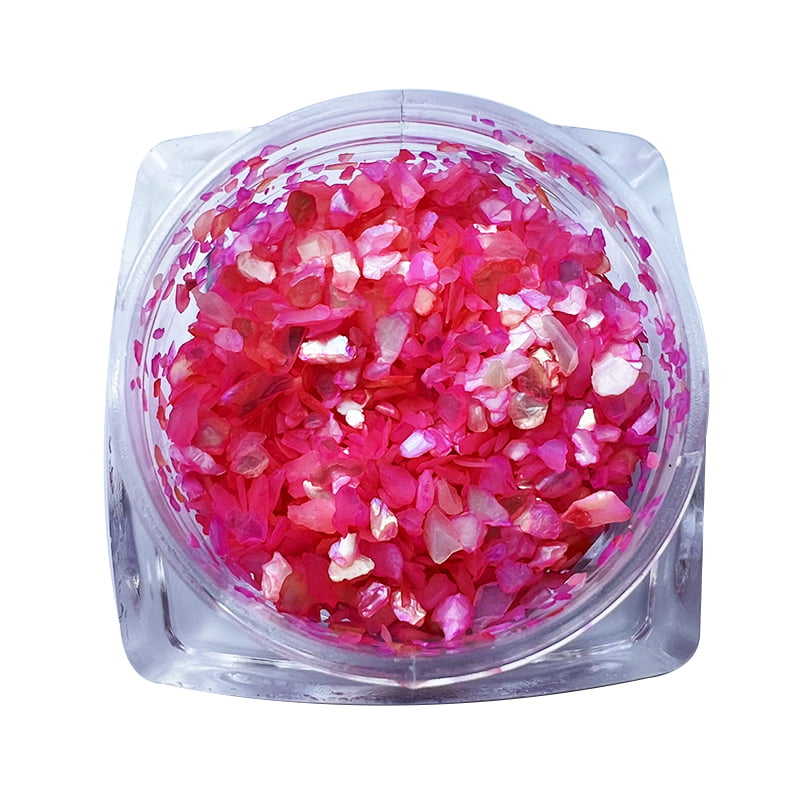 Elyamaje Coquil 10 déco ongles nacre naturelle