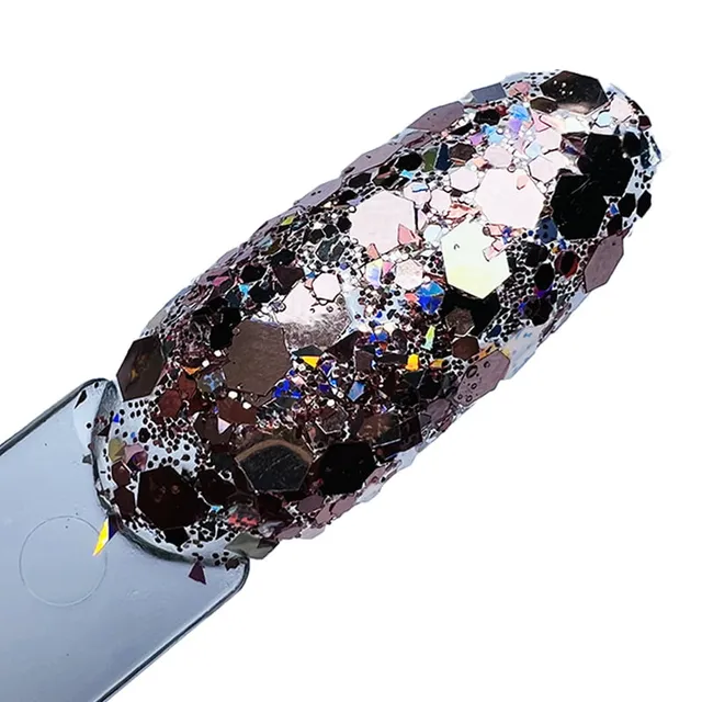 Elyamaje Crystal 6 Paillettes Ongles Libres Incrustation