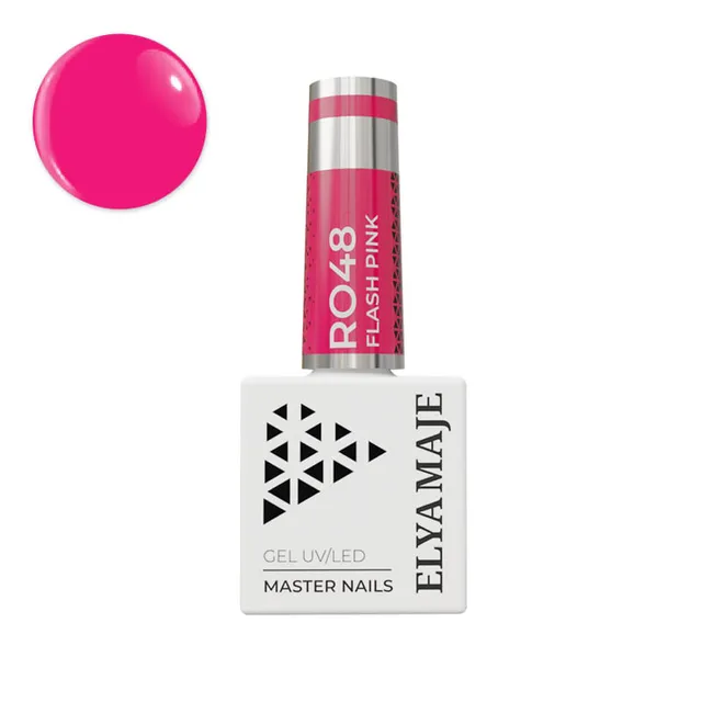 Elyamaje N°48 Flash Pink vernis semi-permanent rose