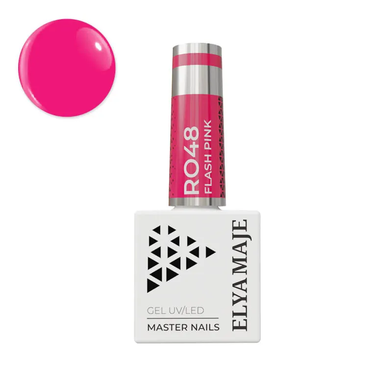 Elyamaje N°48 Flash Pink vernis semi-permanent rose