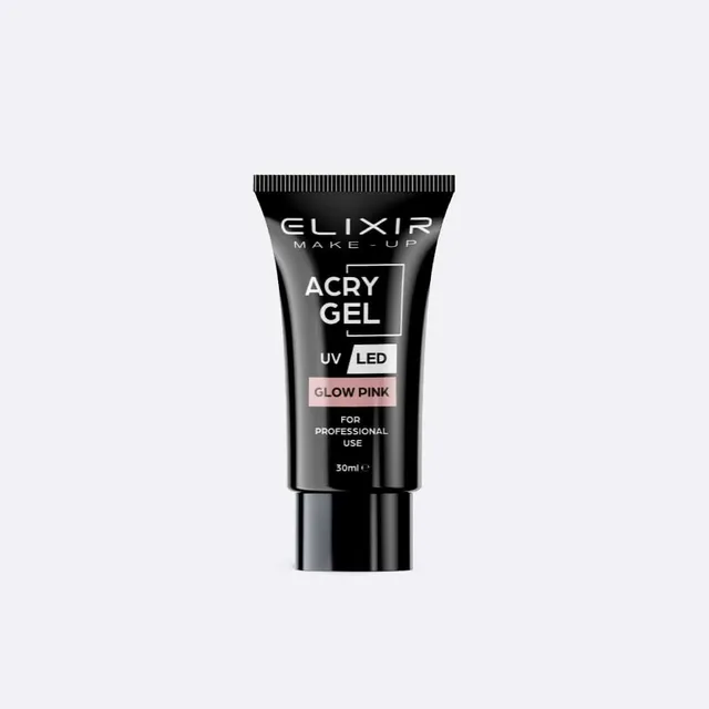 Élixir AcryGel #710 gel acrylique Glow Pink 30 g longue tenue