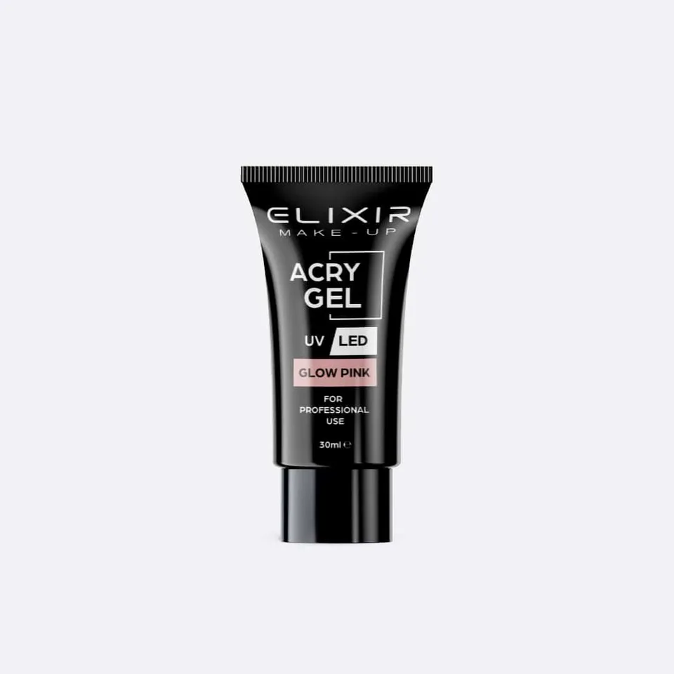 Élixir AcryGel #710 gel acrylique Glow Pink 30 g longue tenue
