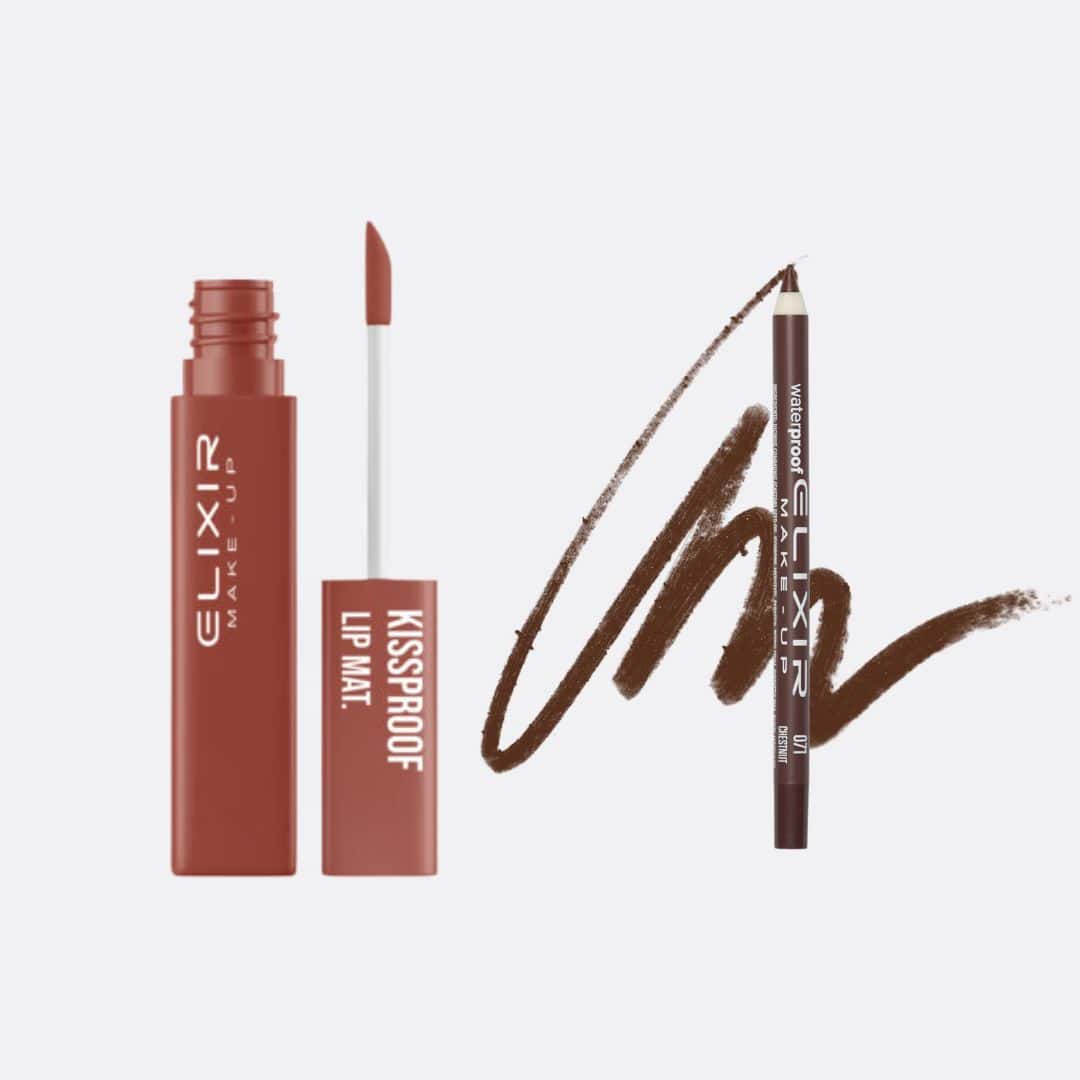 Élixir Kissproof Lip Combo Kit Lèvres Ithaki Cocoa