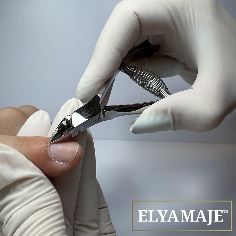 Elyamaje Luna Expert Pro coupe-cuticules inox 3 lames