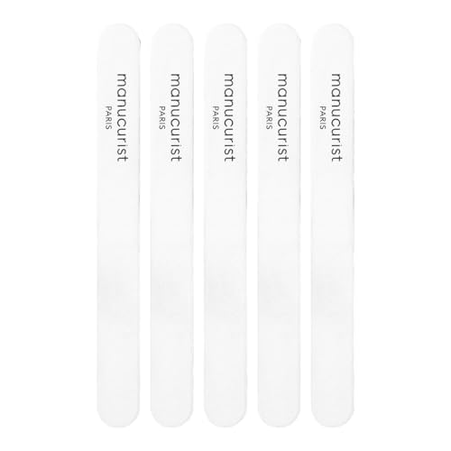 Manucurist 100/180 limes à ongles double face lot de 5