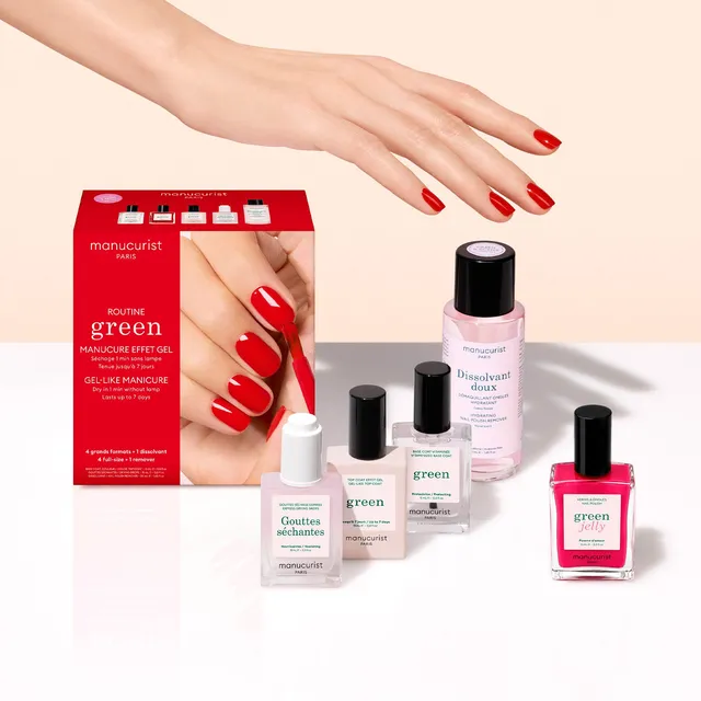 Manucurist Green Kit Découverte Jelly vernis 1 couleur