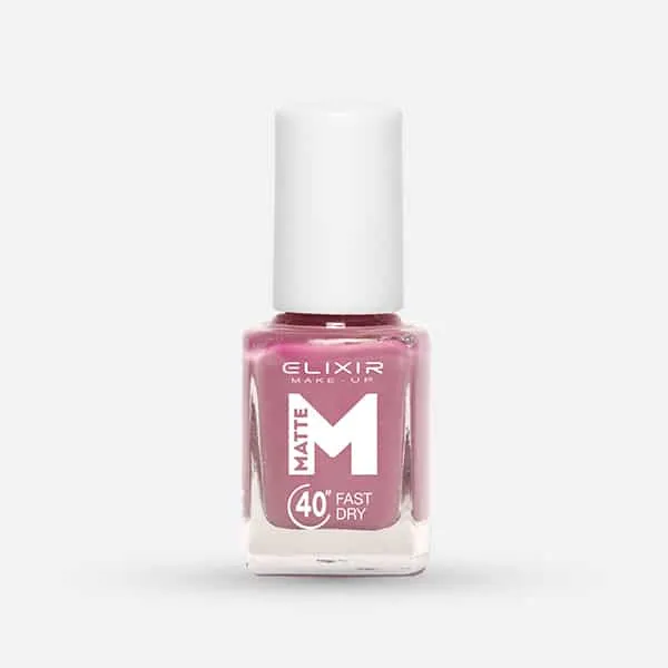 Élixir Matte vernis à ongles #M38 Coneflower bleu mat 40 secondes
