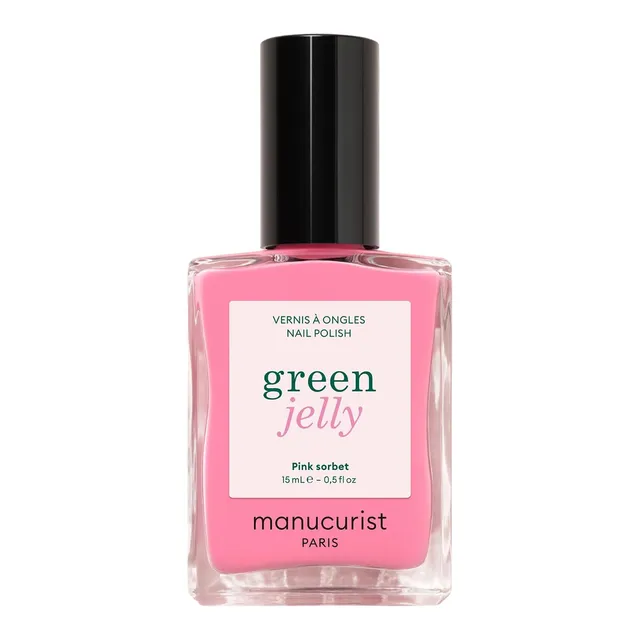 Manucurist Green Jelly Pink Sorbet vernis translucide 15 ml