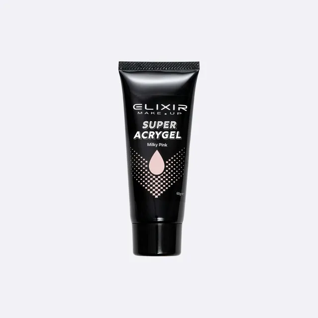 Élixir Super Acrygel gel N°907C milky pink 60g tenue forte