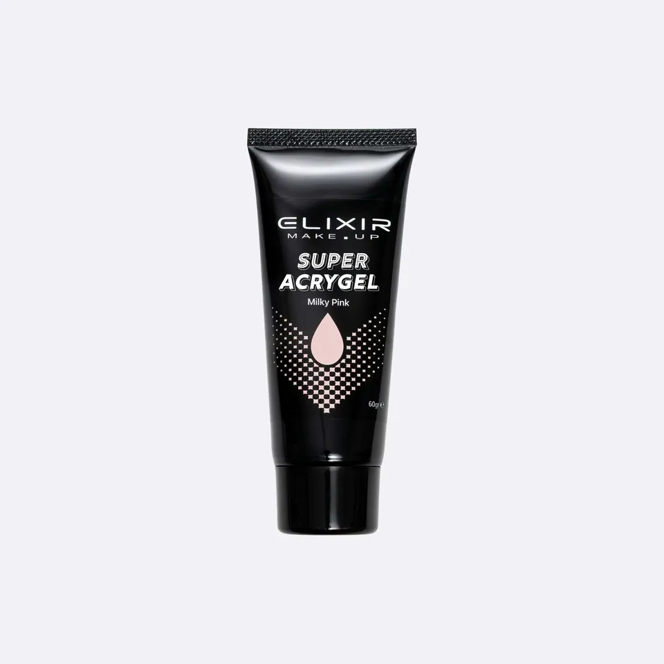 Élixir Super Acrygel gel N°907C milky pink 60g tenue forte