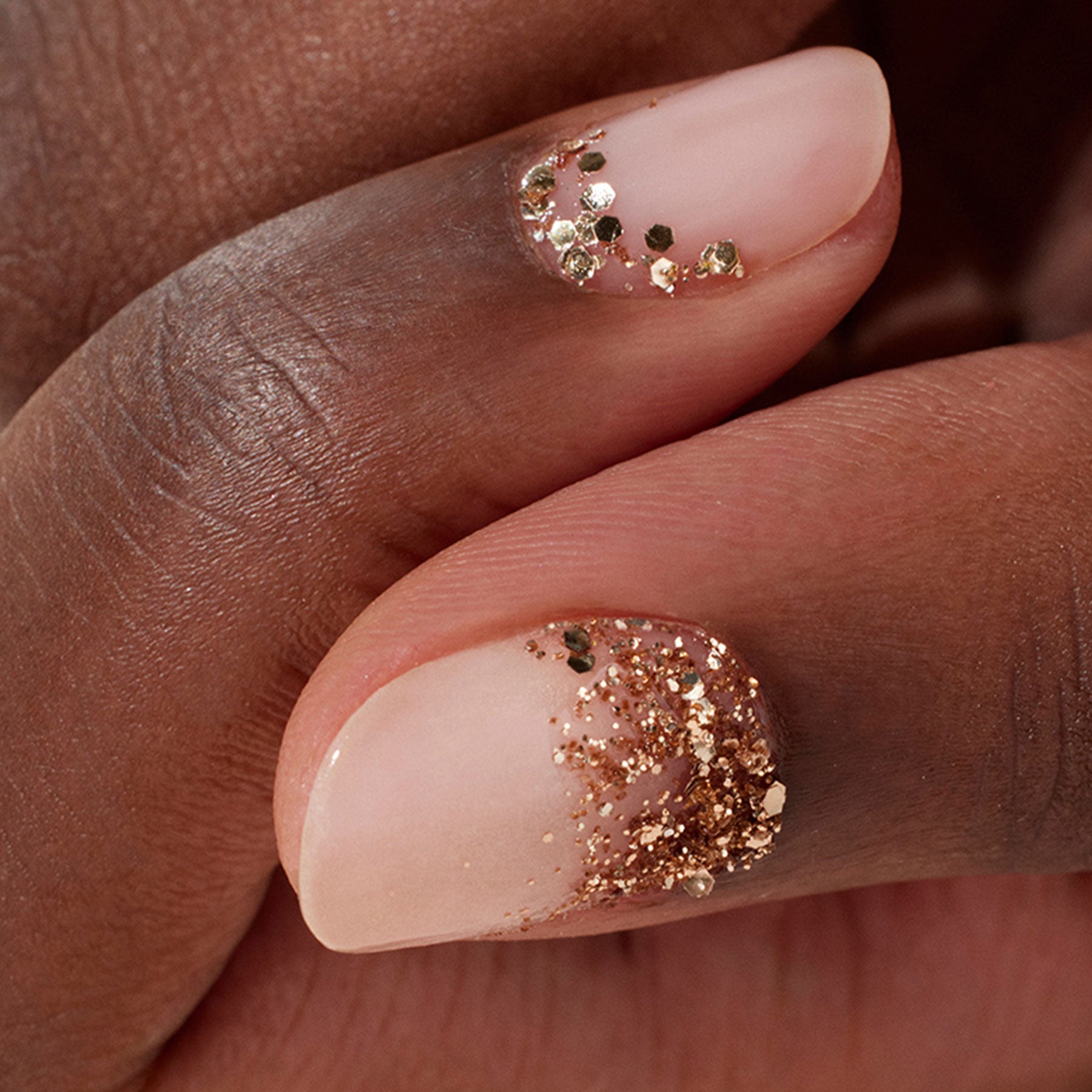 Manucurist Paillettes Rose Gold nail art végétales