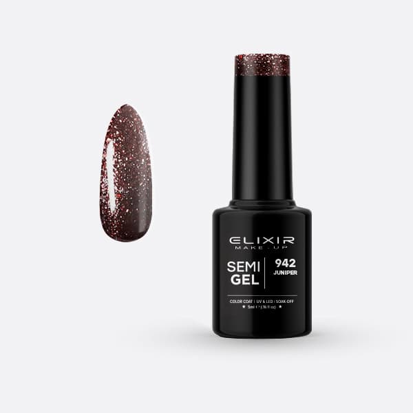 Élixir Semi Gel 942 vernis semi-permanent 5ml juniper