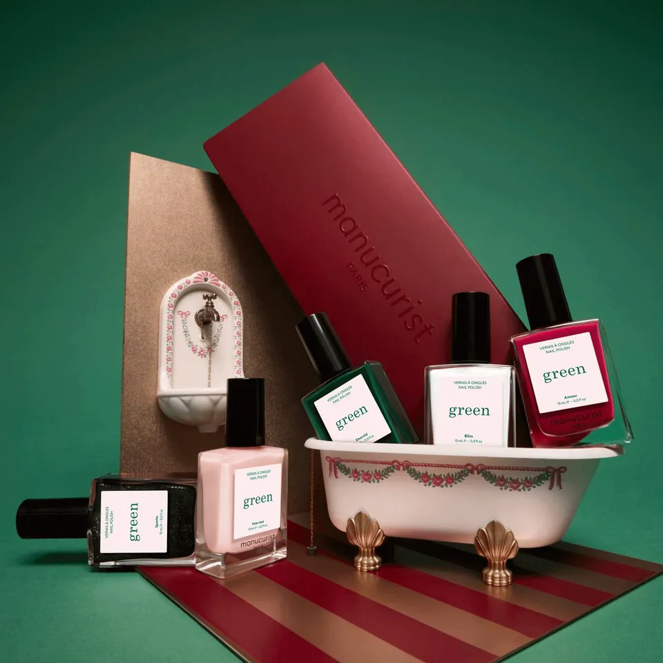 Manucurist Green Rainbow coffret 5 vernis à personnaliser