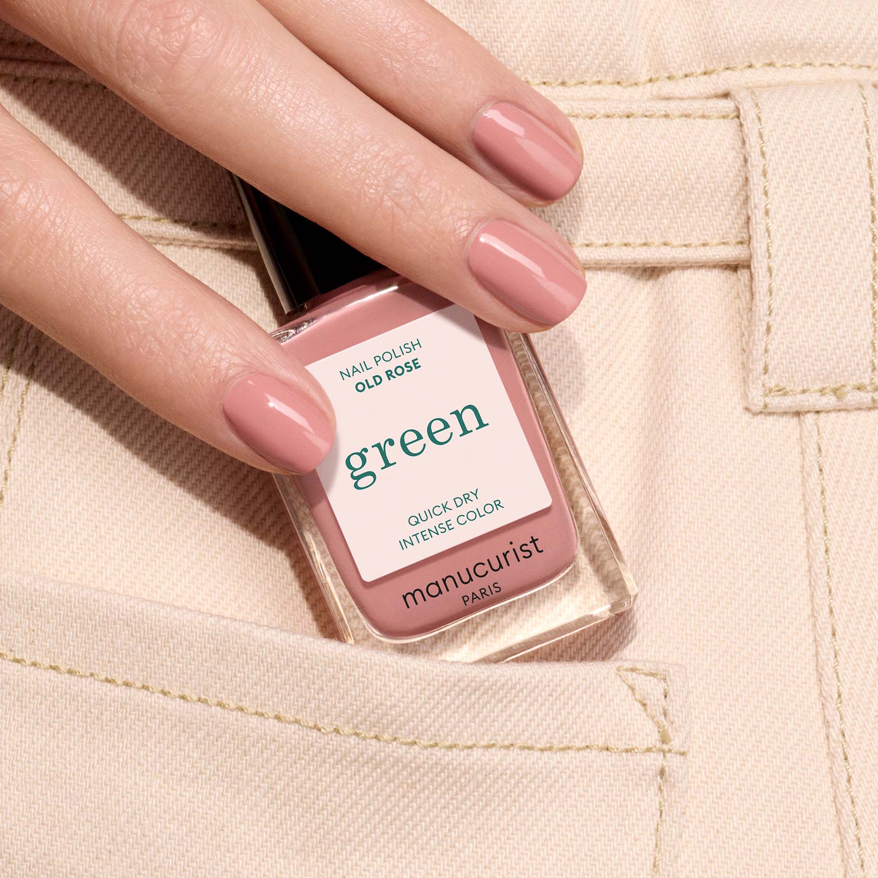 Manucurist Green Old Rose vernis rose poudré